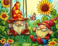 Слагалица Two gnomes