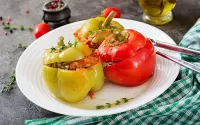 Jigsaw Puzzle Three peppers