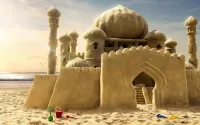 Jigsaw Puzzle Sand palace