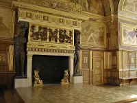 Quebra-cabeça Fireplace in palace