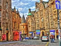 Zagadka Edinburgh Scotland