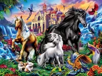Jigsaw Puzzle Unicorns
