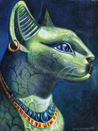 Quebra-cabeça Egyptian cat