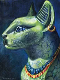 Puzzle Egyptian cat