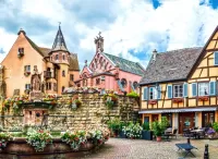 Rompecabezas Eguisheim France