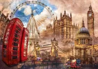 Jigsaw Puzzle Tour of London