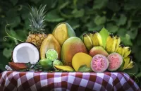 Quebra-cabeça Exotic fruits