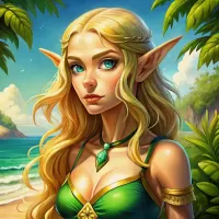 パズル Elf girl