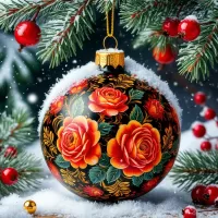 Слагалица Christmas ball