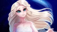 パズル Elsa and stars