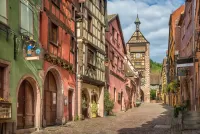 Quebra-cabeça Alsace France