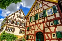 Jigsaw Puzzle Half-timbered houses