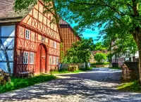 Jigsaw Puzzle Half-timbered house