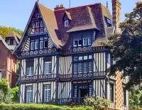 Слагалица half-timbered house