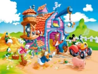 Quebra-cabeça Mickey Mouse farm