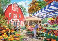 Puzzle farmers market