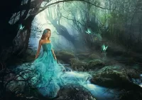 Quebra-cabeça Fairy of the stream