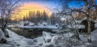 Слагалица Finnish winter