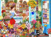 Jigsaw Puzzle florist