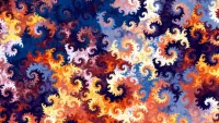 Jigsaw Puzzle Fractal spiral