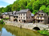 Puzzle french village