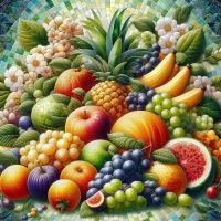 Jigsaw Puzzle Fruits