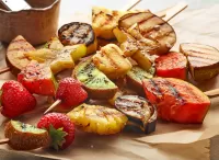 Jigsaw Puzzle Grilled fruits