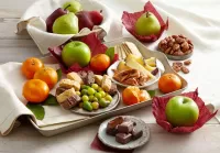 Jigsaw Puzzle Fruits and sweets