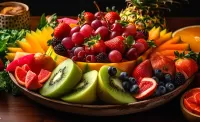 Quebra-cabeça Fruits and berries