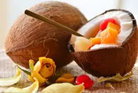 Quebra-cabeça The fruit in the coconut