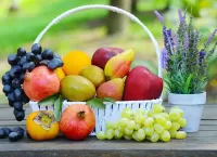Jigsaw Puzzle Fruit in basket
