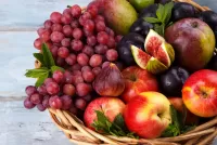 Quebra-cabeça fruit basket