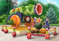 Jigsaw Puzzle Fruit country