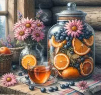 ジグソーパズル フルーツティー