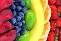Quebra-cabeça Fruit collage