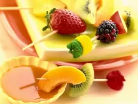 パズル Fruit dessert