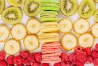 Jigsaw Puzzle Fruit cookies