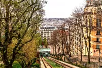 パズル The funicular at Montmartre