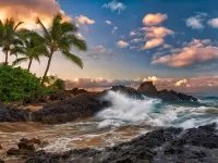 Puzzle Hawaii Pacific ocean
