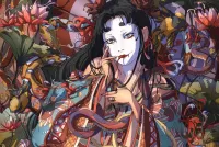 Puzzle Geisha-Anaconda