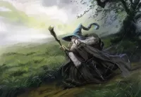Слагалица Gandalf and the thunder