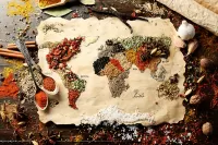 Jigsaw Puzzle The geography of spices