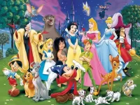 Rompicapo Disney characters