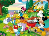 Puzzle Cartoon characters