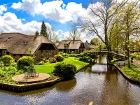 Quebra-cabeça Giethoorn Netherlands