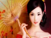 Quebra-cabeça geisha
