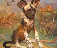 パズル Hyena dog