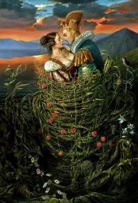 Jigsaw Puzzle The nest of love