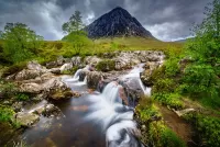 Rompecabezas Mountain in Scotland