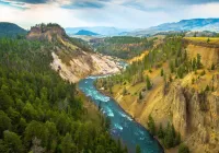 Jigsaw Puzzle mountain river